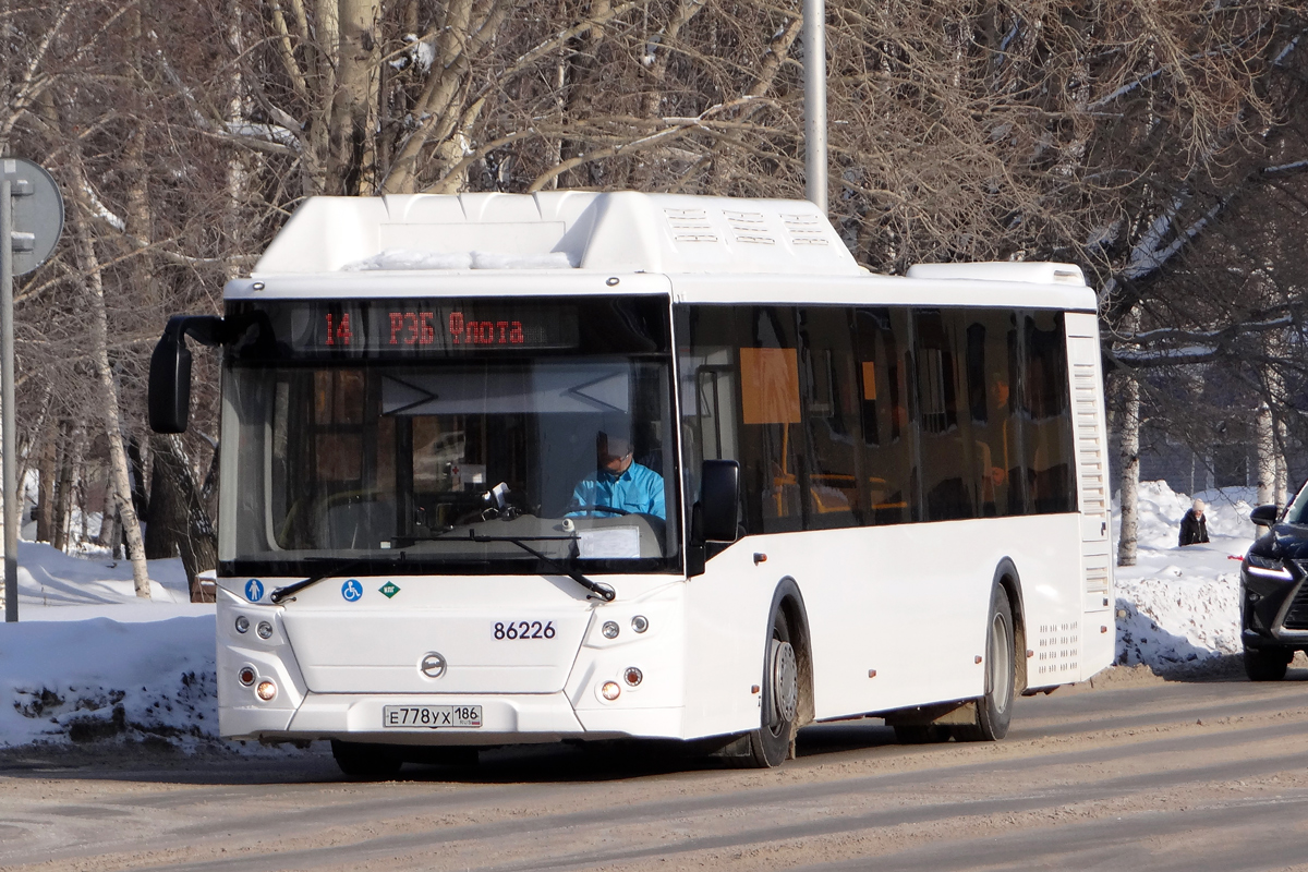 Ханты-Мансийский АО, ЛиАЗ-5292.67 (CNG) № 86226