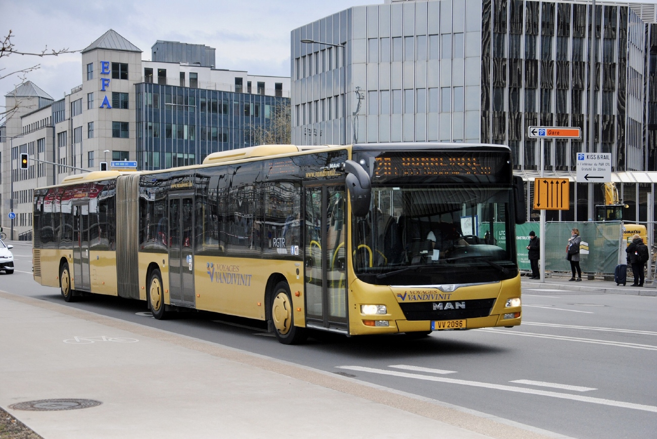Люксембург, MAN A40 Lion's City GL NG363 № VV 2096