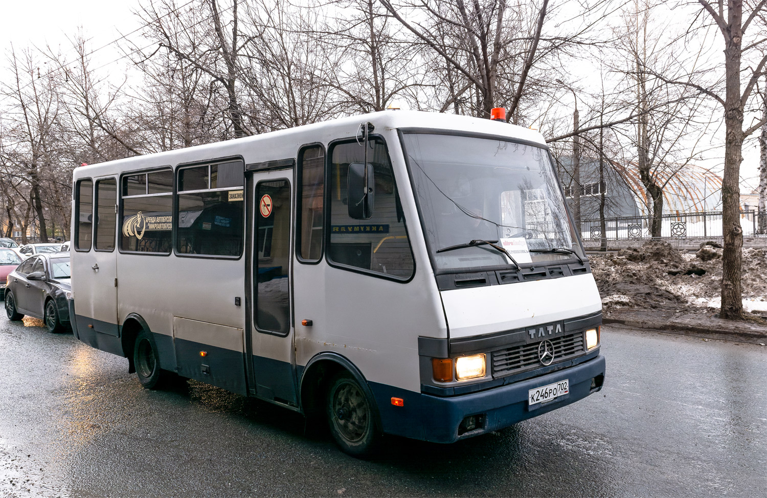 Башкортостан, БАЗ-А079.29 "Мальва" № К 246 РО 702