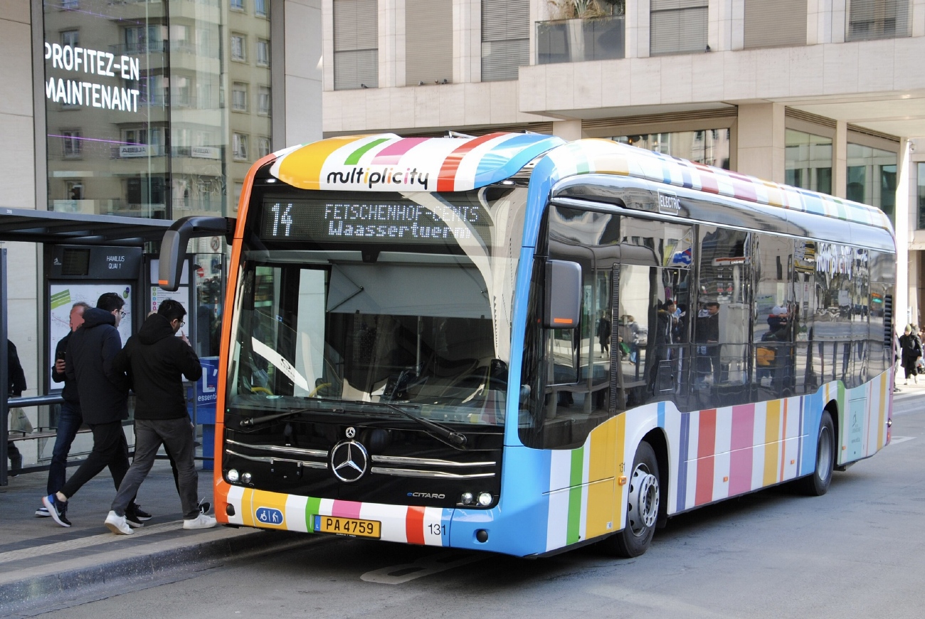 Люксембург, Mercedes-Benz eCitaro № 131