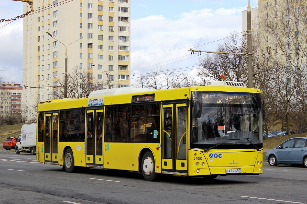 Минск, МАЗ-203.016 № 034053