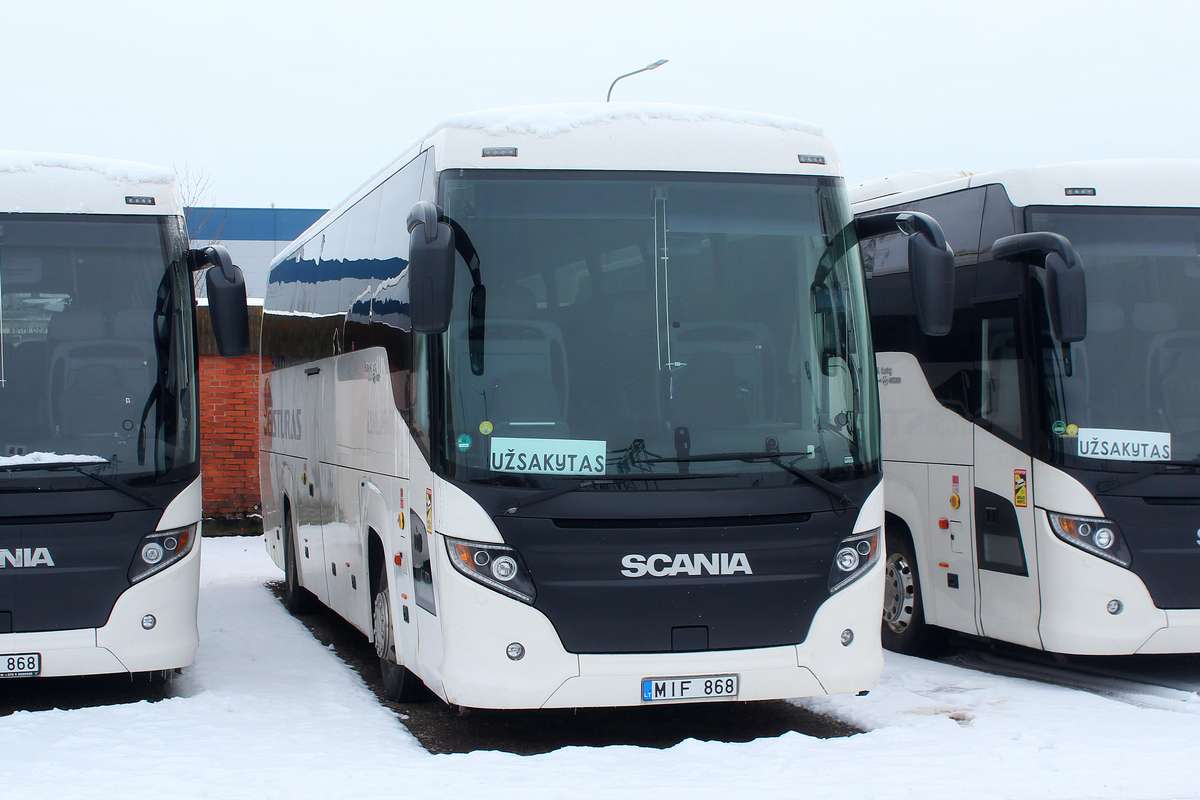 Litva, Scania Touring HD 12.0 č. MIF 868