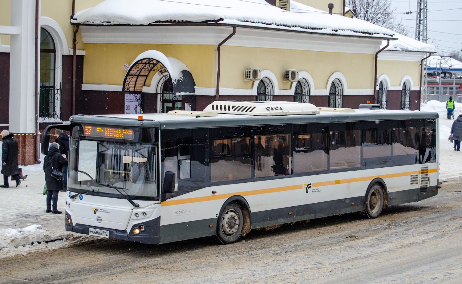 Moscow region, LiAZ-5292.65-03 # 107668