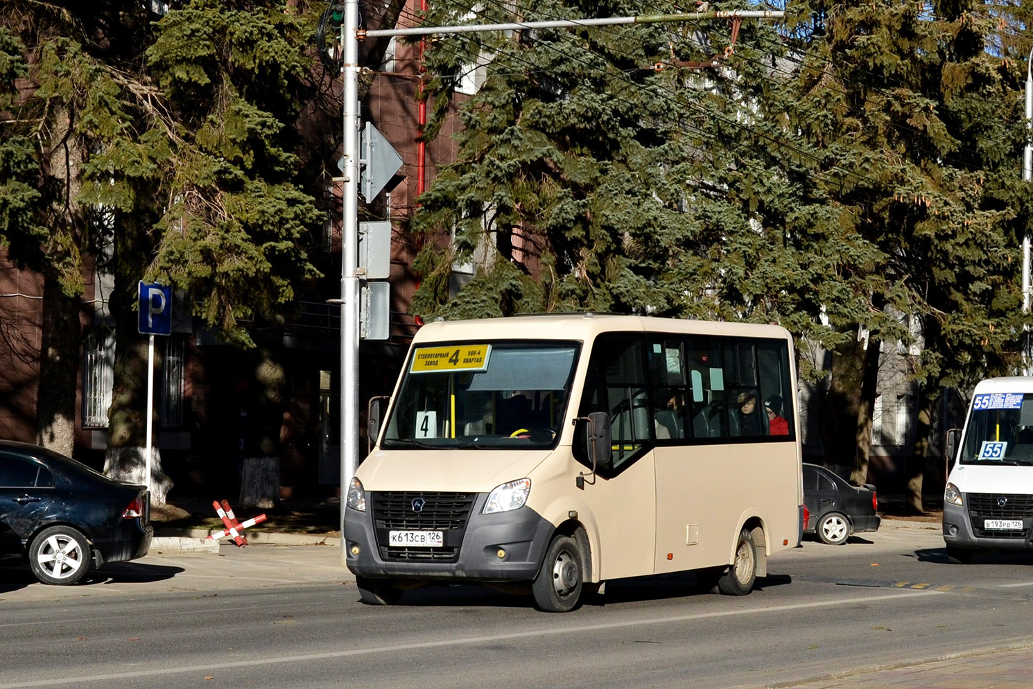 Ставропольский край, ГАЗ-A64R45 Next № К 613 СВ 126
