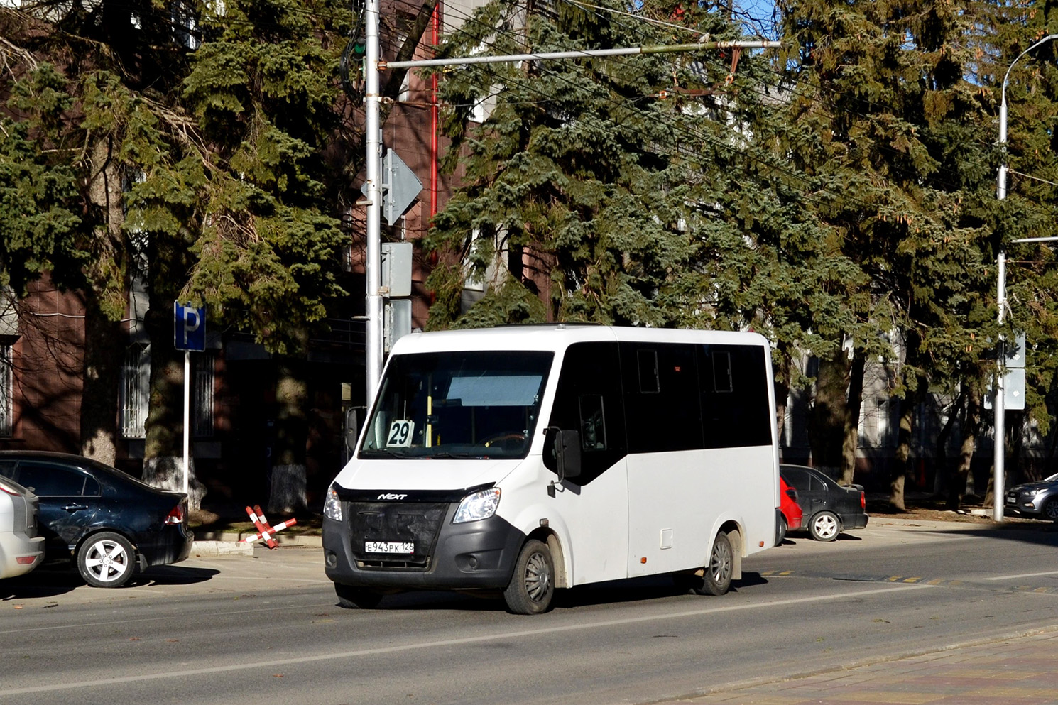 Ставропольский край, ГАЗ-A64R42 Next № Е 943 РК 126 Ставропольский край, ГАЗ-A64R42 Next № Е 943 РК 126