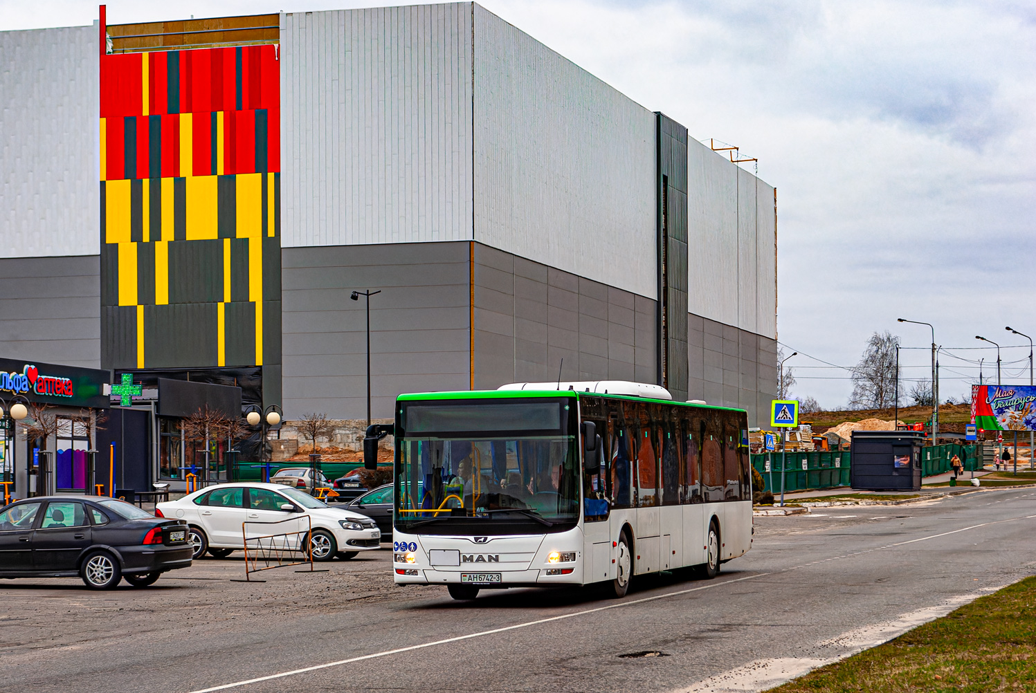 Гомельская область, MAN A21 Lion's City NL313 № АН 6742-3