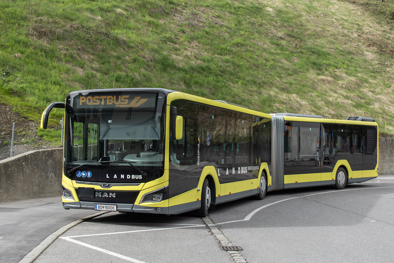 Austria, MAN 18C Lion's City 18 NG360 EfficientHybrid Nr BD 16006