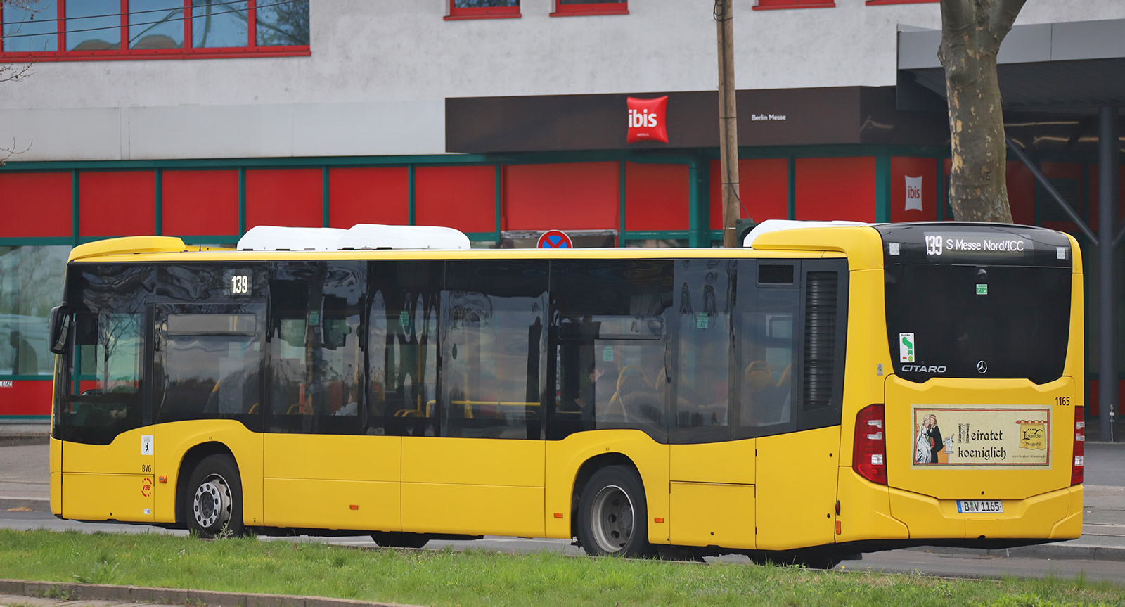 Берлин, Mercedes-Benz Citaro C2 № 1165