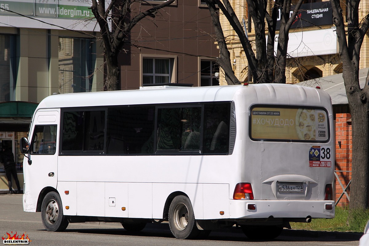 Краснодарский край, Hyundai County LWB C11 (ТагАЗ) № В 536 АУ 123