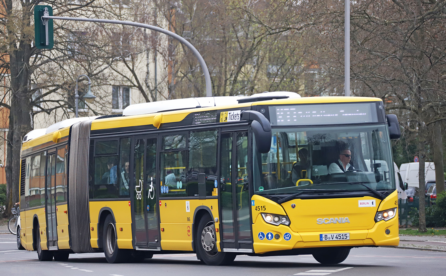 Берлин, Scania Citywide LFA № 4515