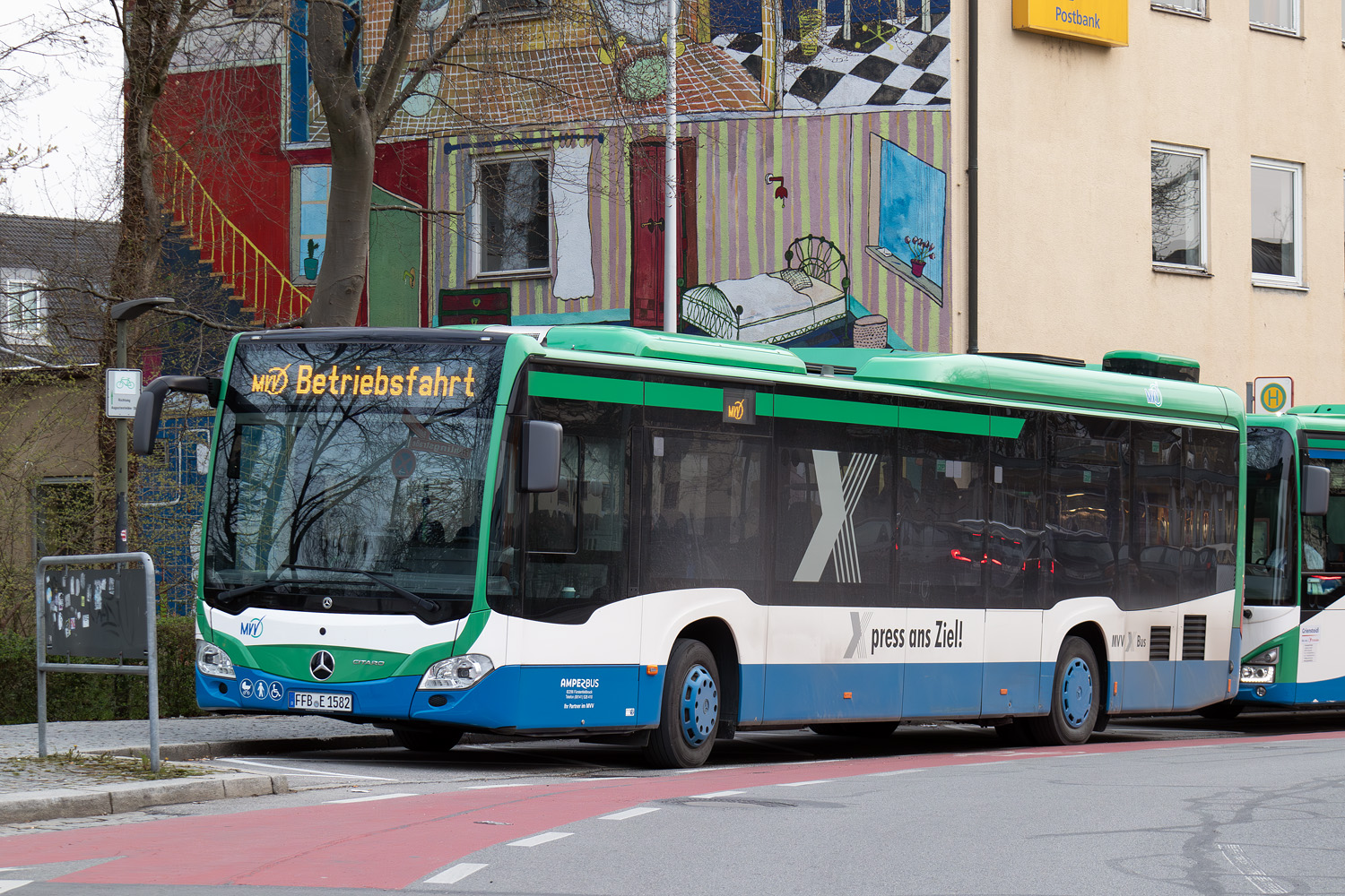 Бавария, Mercedes-Benz Citaro C2 LE hybrid № FFB-E 1582
