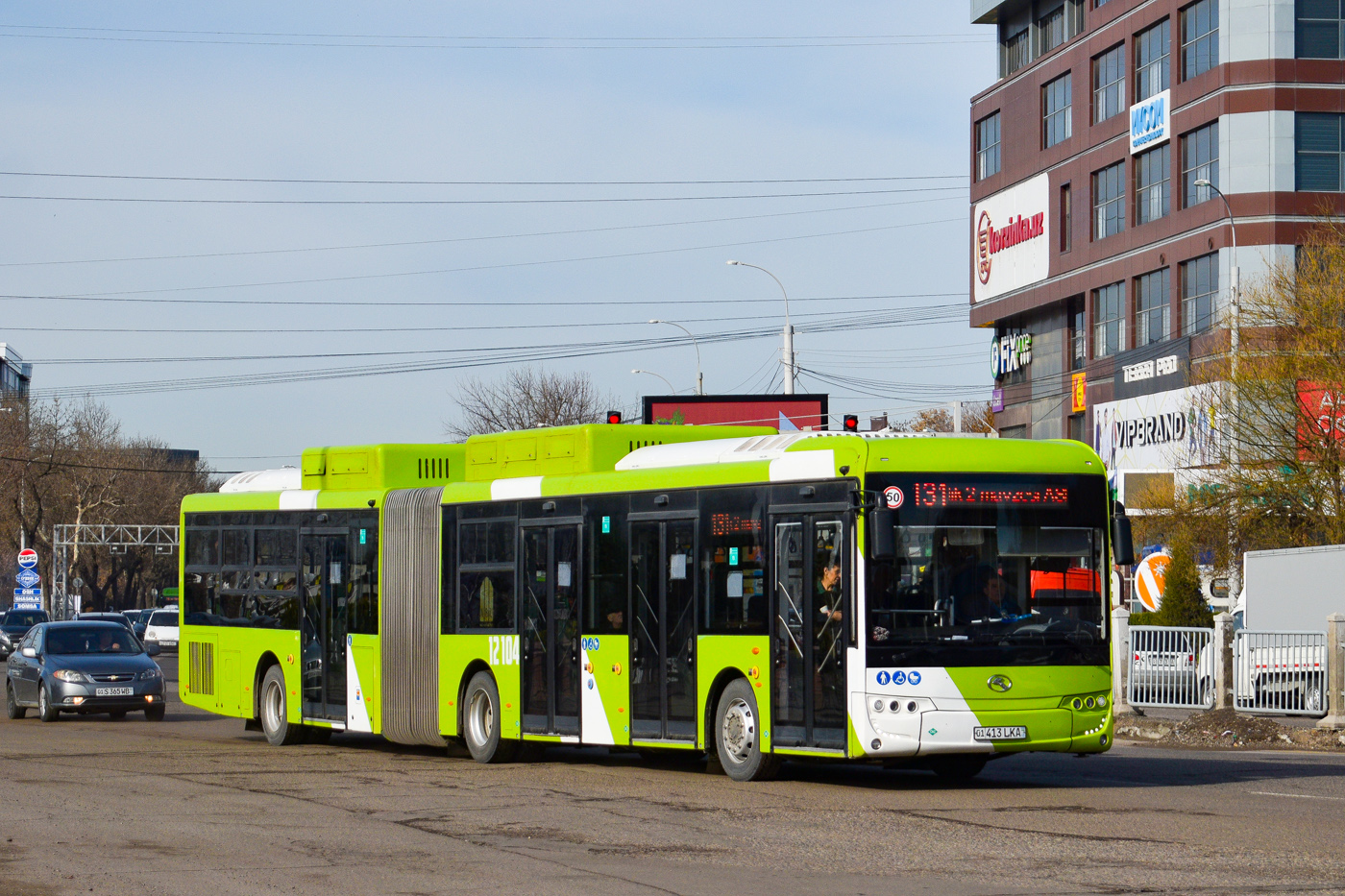 Узбекистан, King Long XMQ6180G № 12104