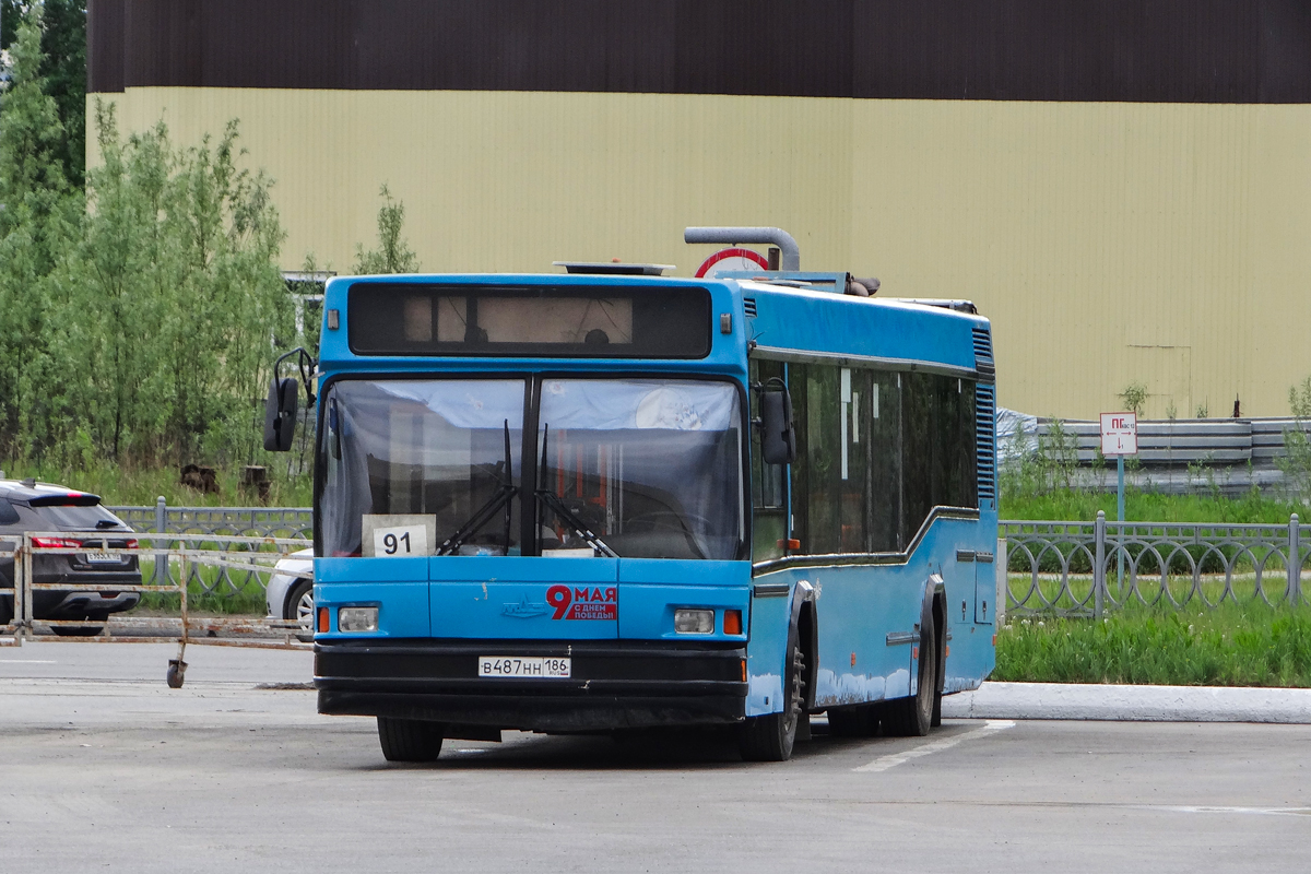Ханты-Мансийский АО, МАЗ-103.075 № В 487 НН 186