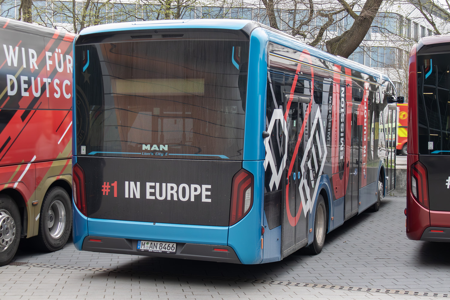 Бавария, MAN 12C Lion's City 12 E NL367 № M-AN 8466