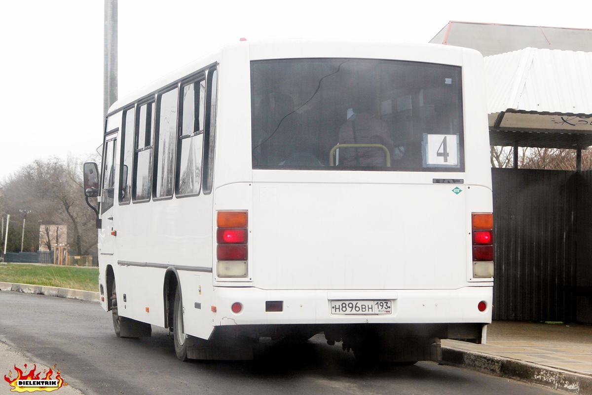 Краснодарский край, ПАЗ-320302-12 № Н 896 ВН 193