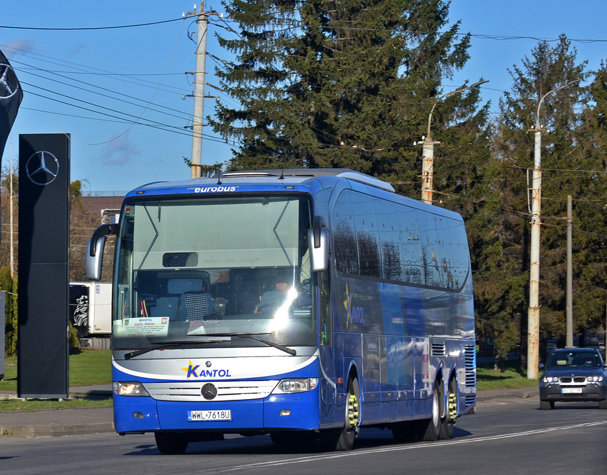 Польша, Mercedes-Benz O580-17RHD Travego L № WWL 7618U