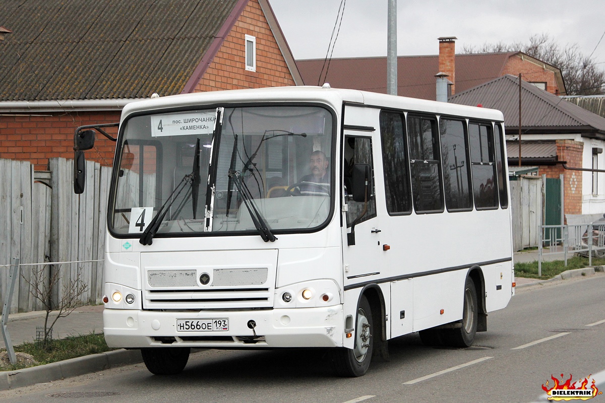 Краснодарский край, ПАЗ-320302-12 № Н 566 ОЕ 193