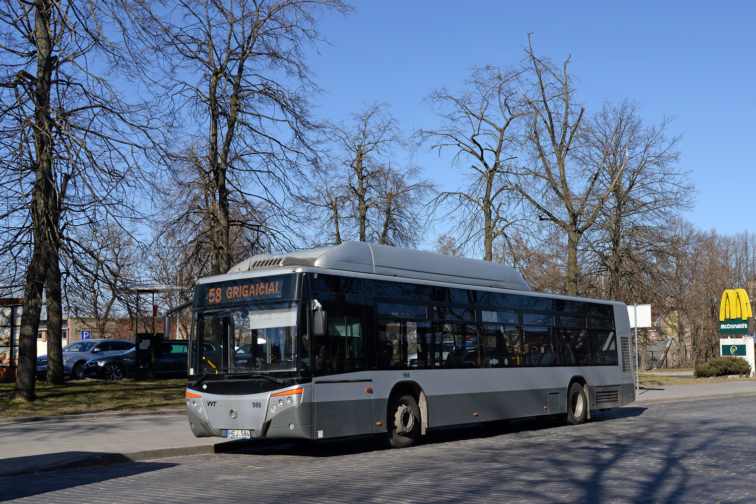 Литва, Castrosua CS.40 City Versus GNC 12 № 986 Литва, Castrosua CS.40 City Versus GNC 12 № 986