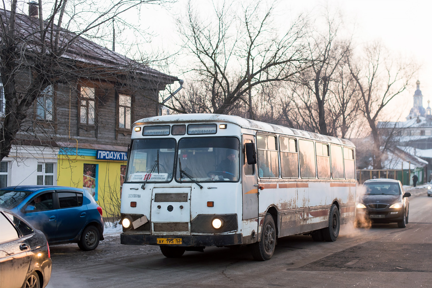 Нижегородская область, ЛиАЗ-677М (БАРЗ) № АУ 195 52