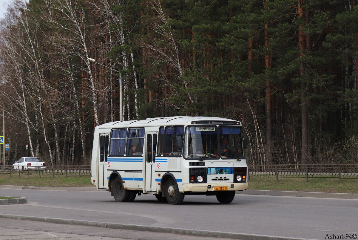 Красноярский край, ПАЗ-32054 № АЕ 332 24