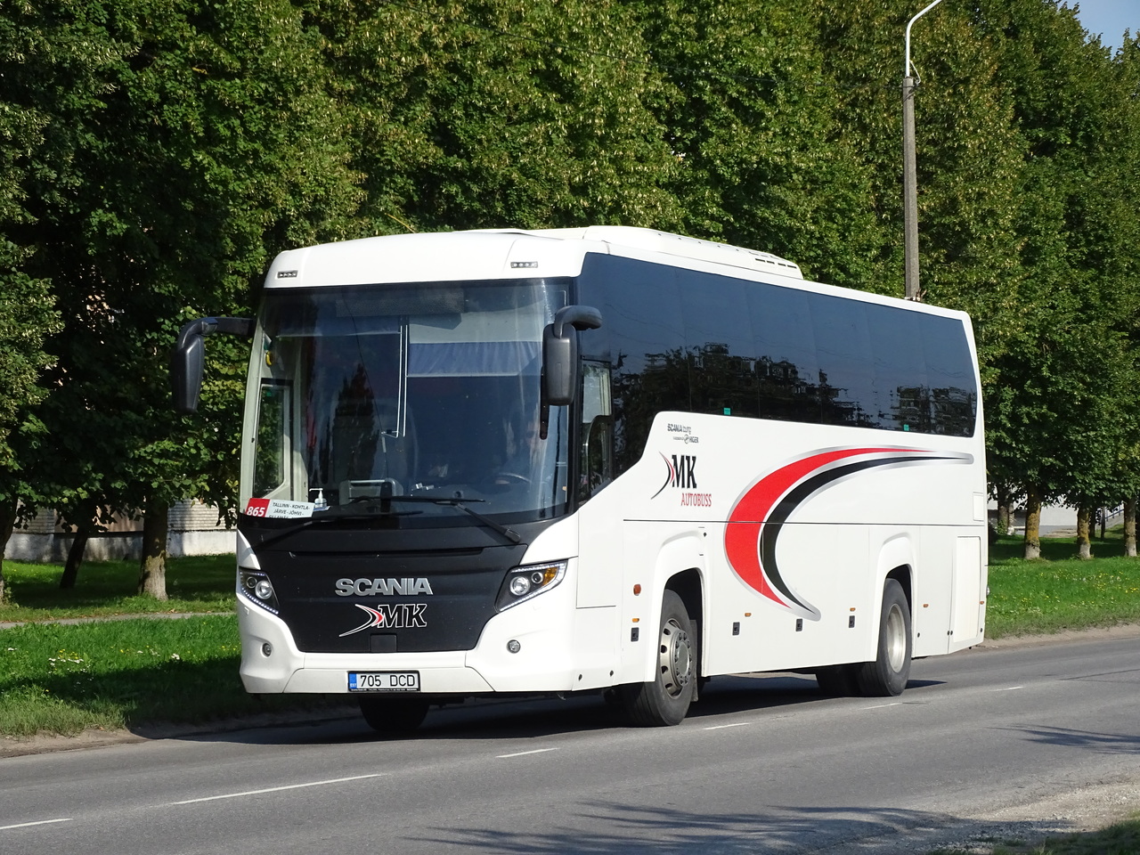 Эстония, Scania Touring HD 12.0 № 705 DCD