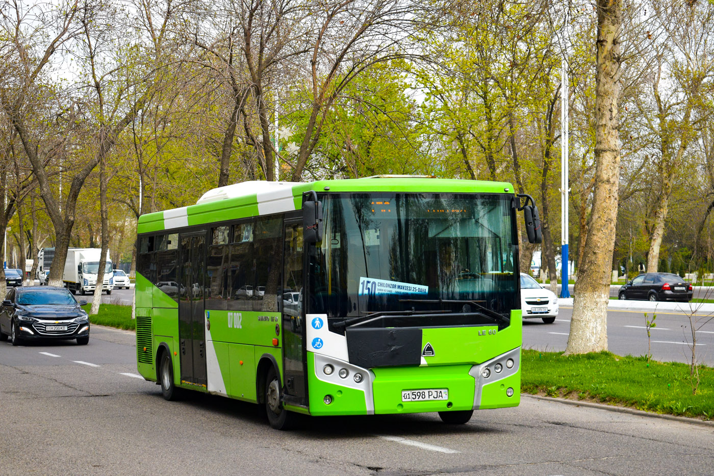 Узбекистан, SAZ LE60 № 07002