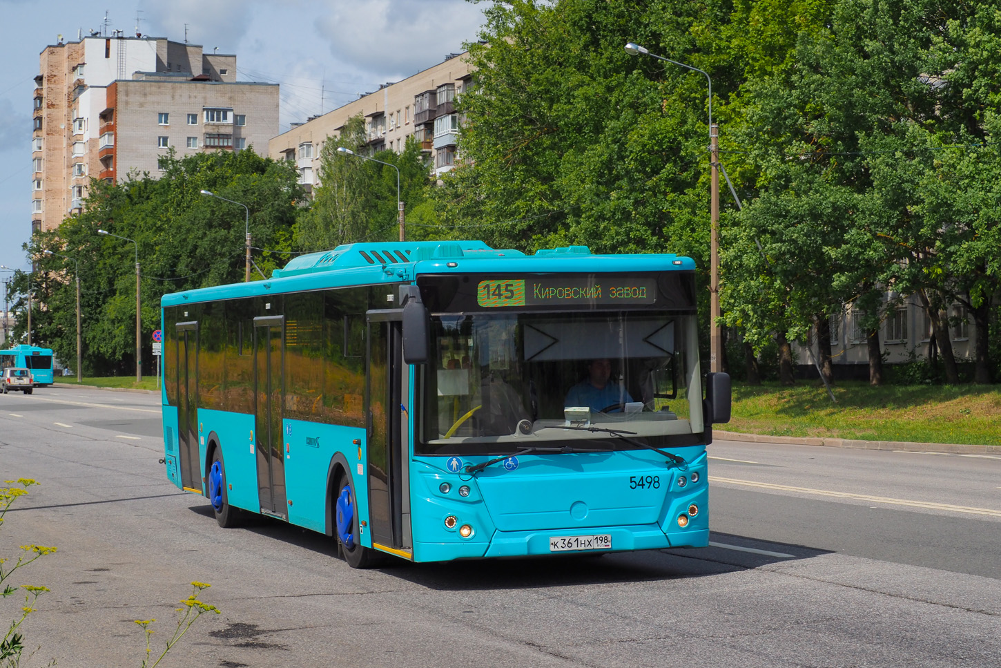 Санкт-Петербург, ЛиАЗ-5292.65 № 5498