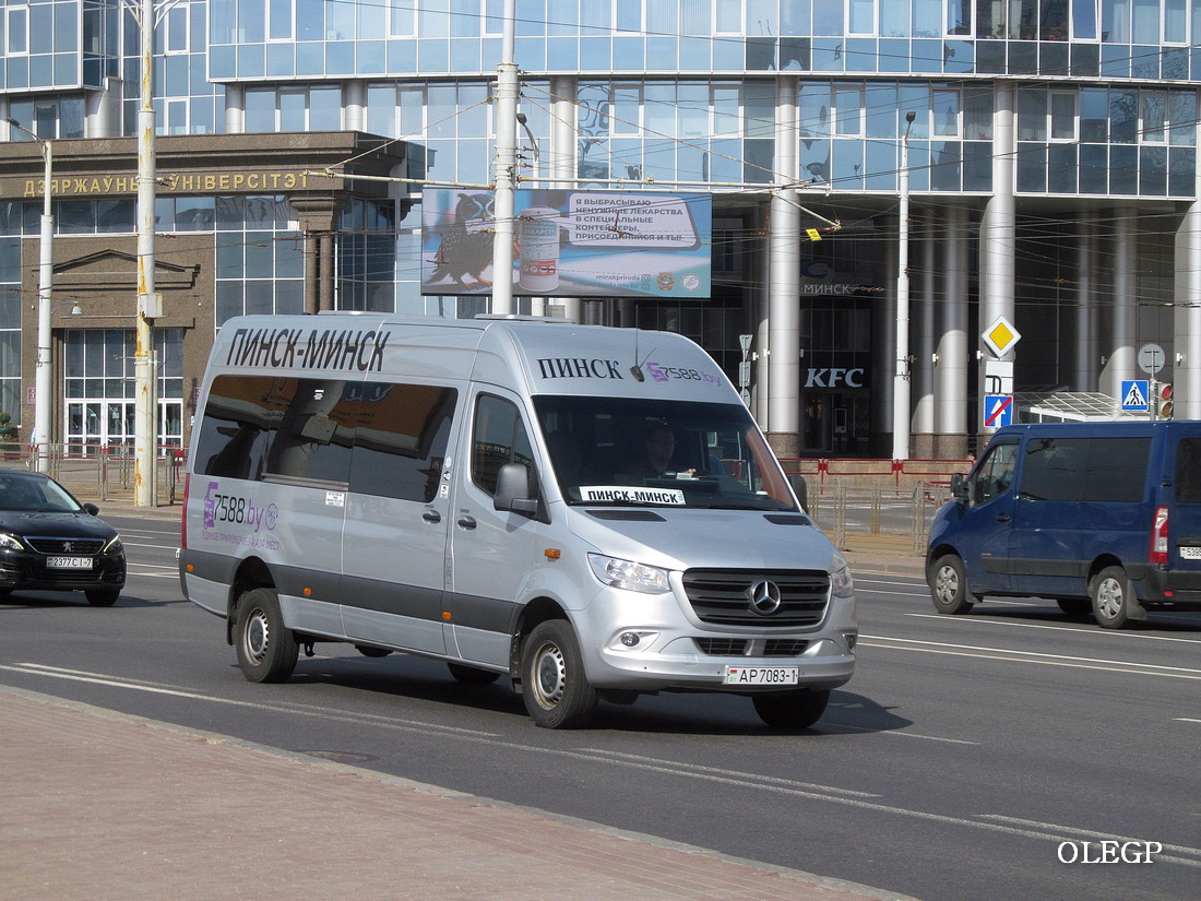 Брестская область, Mercedes-Benz Sprinter W907 № АР 7083-1