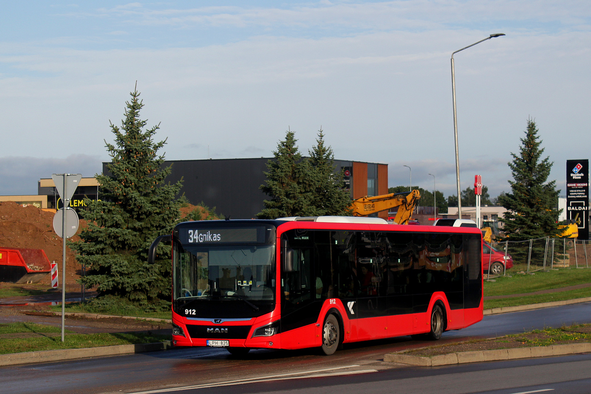 Литва, MAN 12C Lion's City 12 NL330 EfficientHybrid № 912