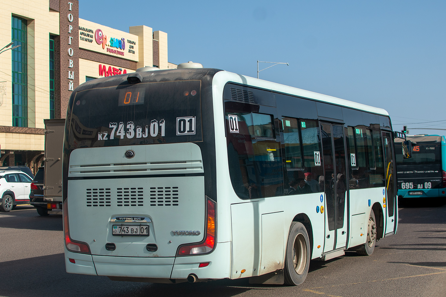 Карагандинская область, Yutong ZK6852HG (QazTehna) № 743 BJ 01