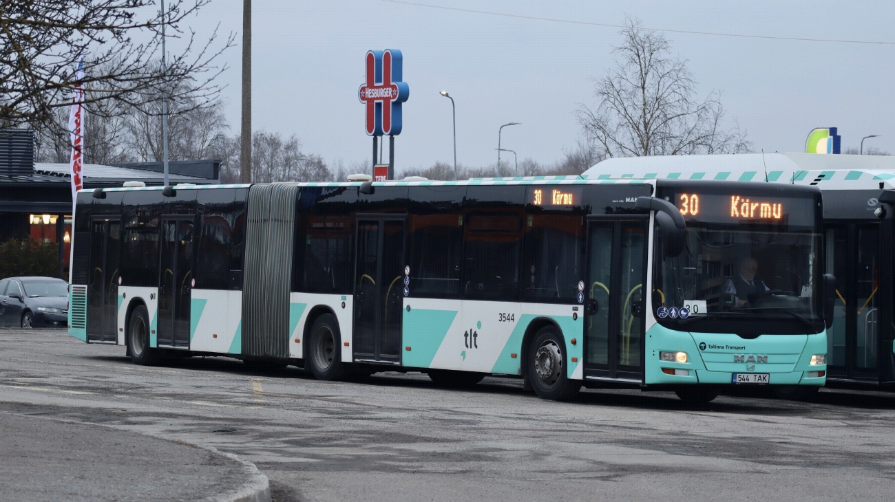 Эстония, MAN A40 Lion's City GL NG323 № 3544