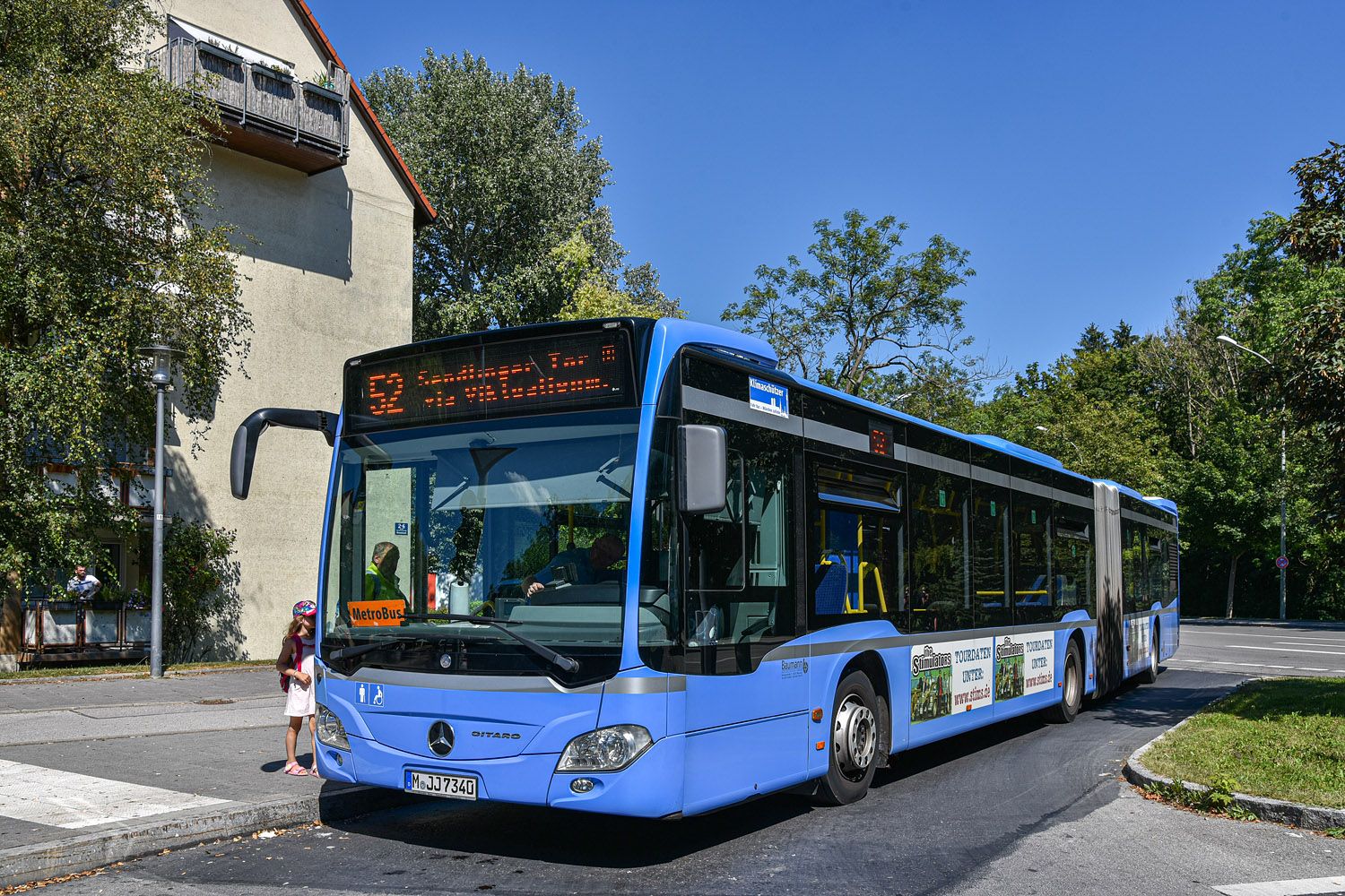 Бавария, Mercedes-Benz Citaro C2 G № M-JJ 7340