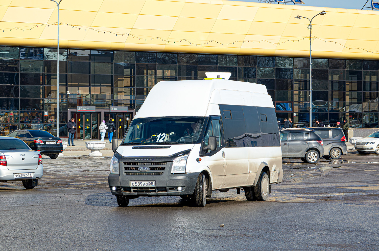 Пензенская область, Промтех-224320, 21, 22 (Ford Transit) № С 589 АО 58