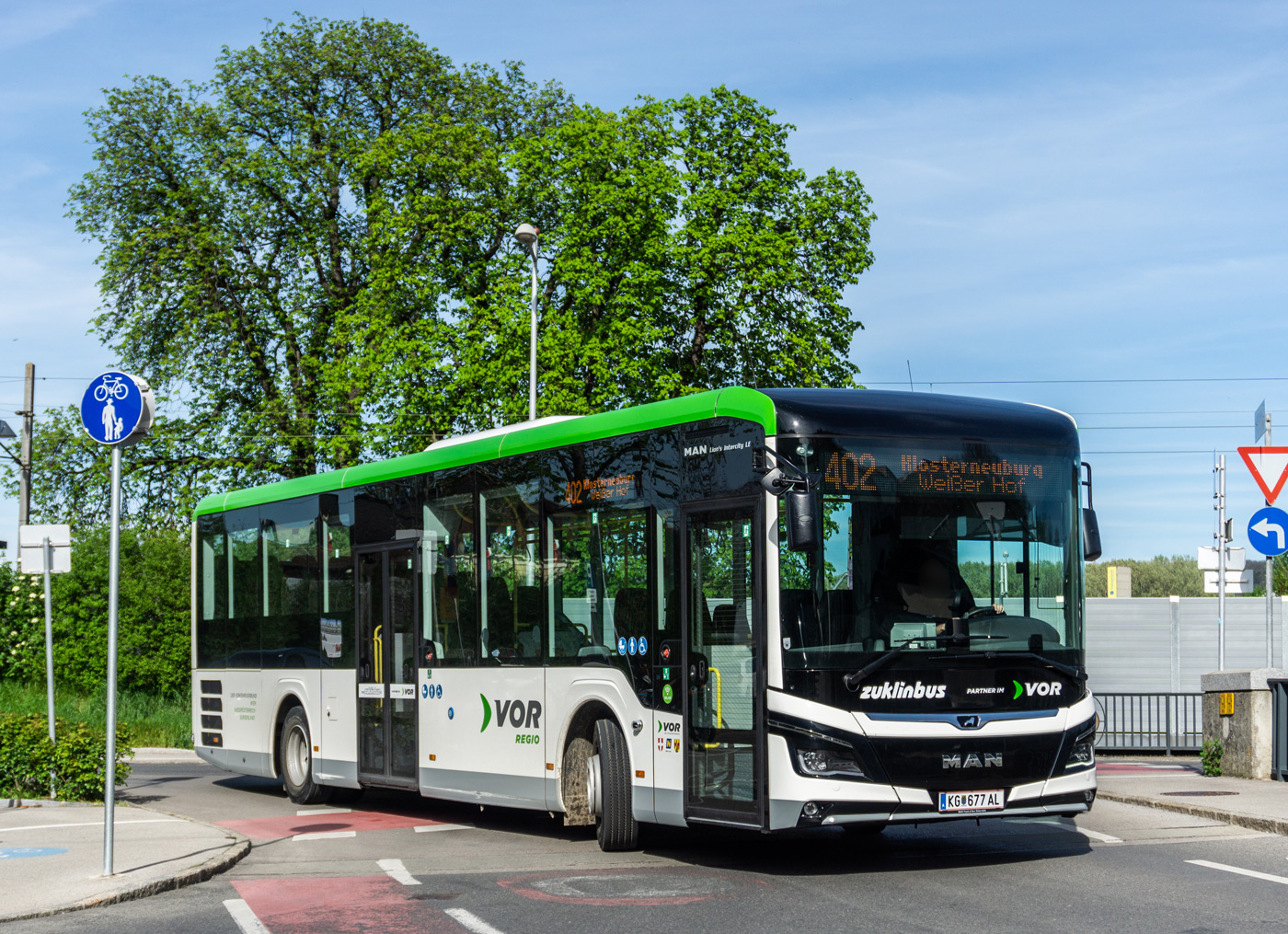 Австрия, MAN 42C Lion's Intercity LE 12 LEÜ360 № KG 677 AL