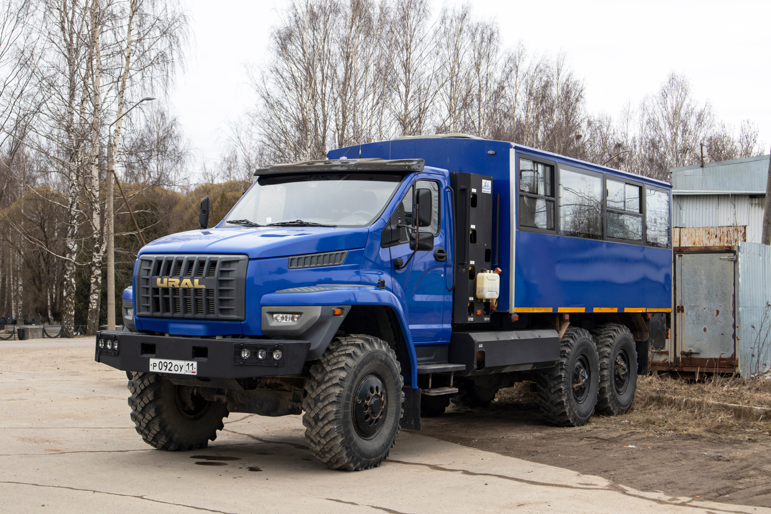 Вологодская область, Урал-3255* № Р 092 ОУ 11