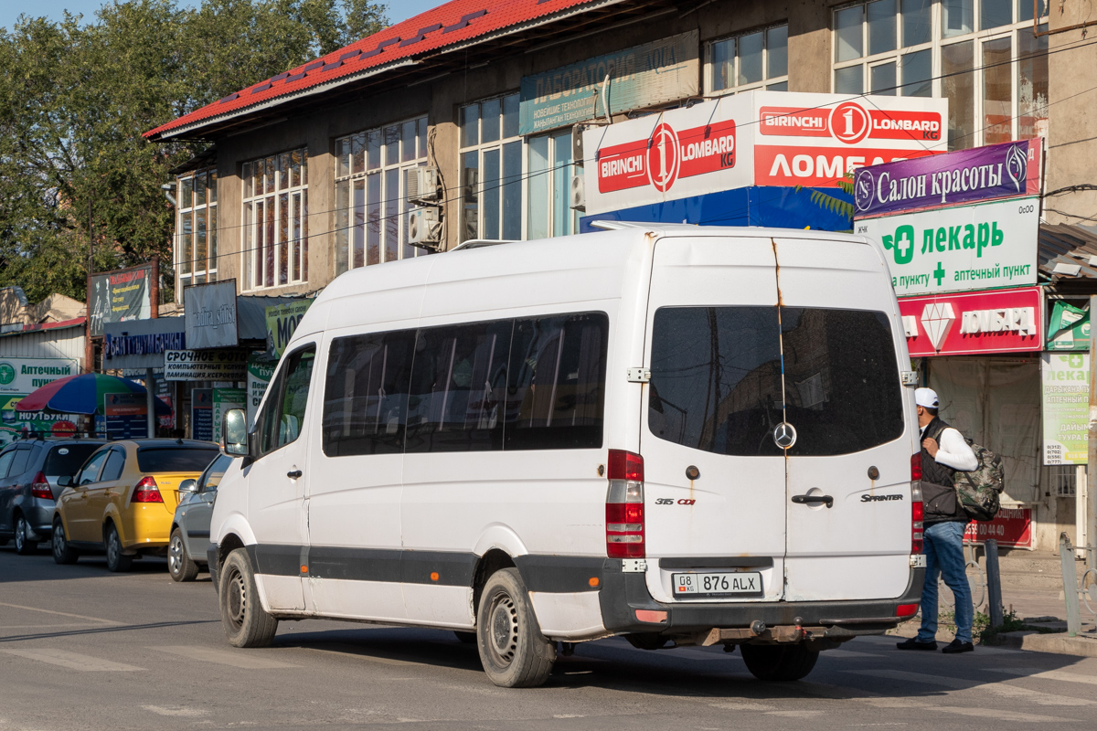 Кыргызстан, Mercedes-Benz Sprinter W906 315CDI № 08 876 ALX