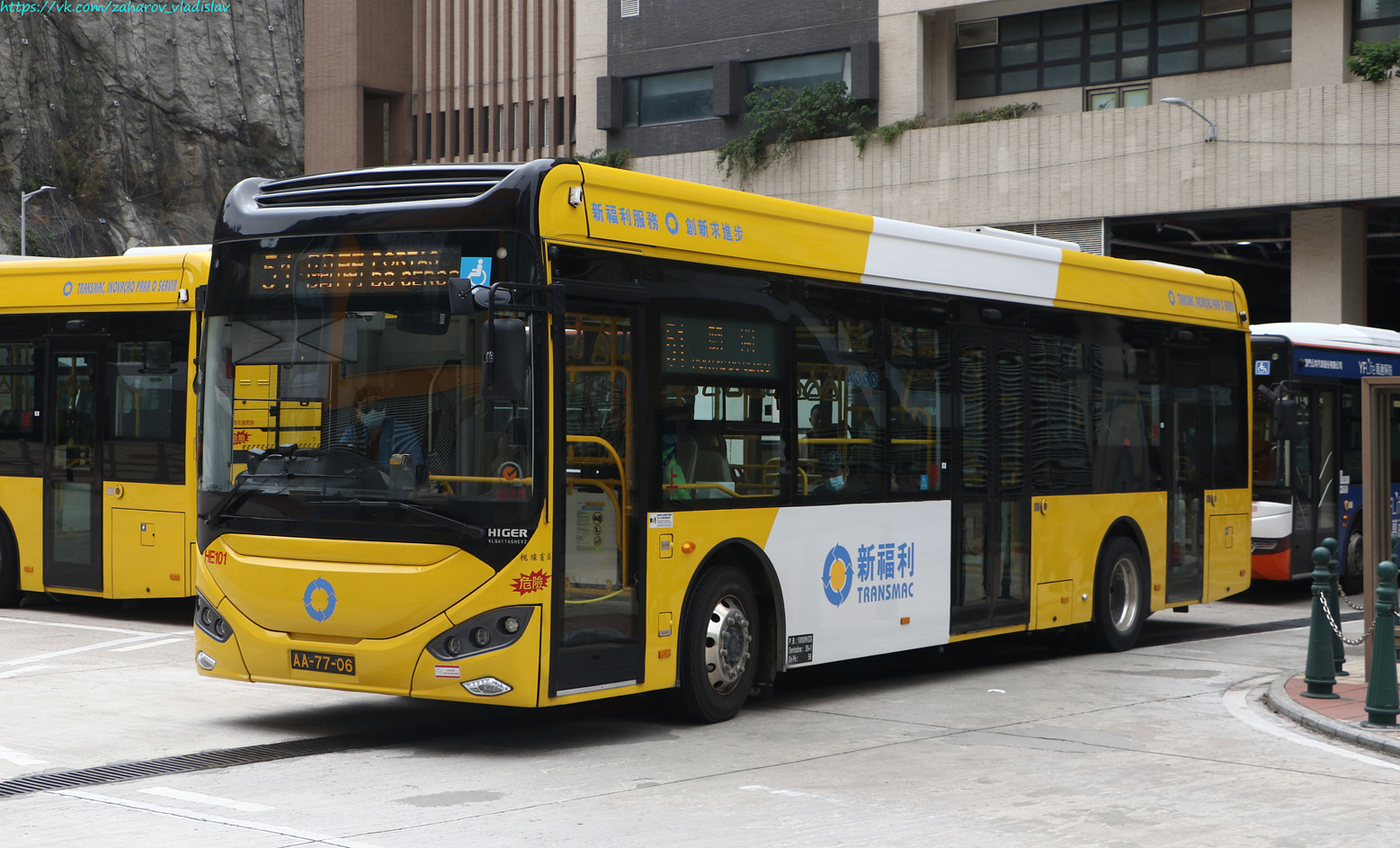 Китай, Higer KLQ6116GHEV2 № HE101