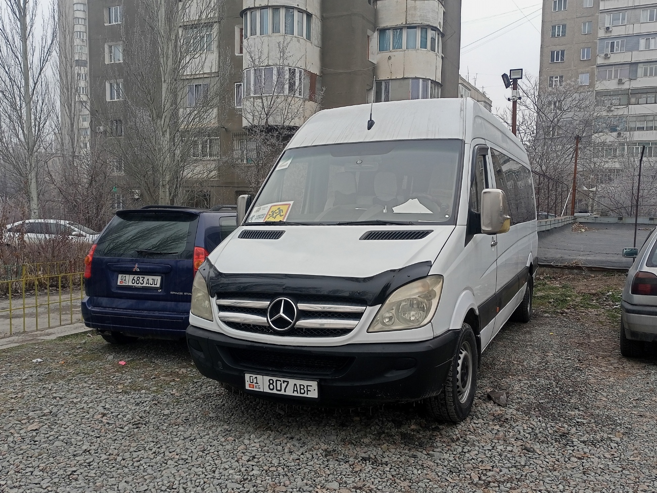 Кыргызстан, Mercedes-Benz Sprinter W906 315CDI № 01 807 ABF