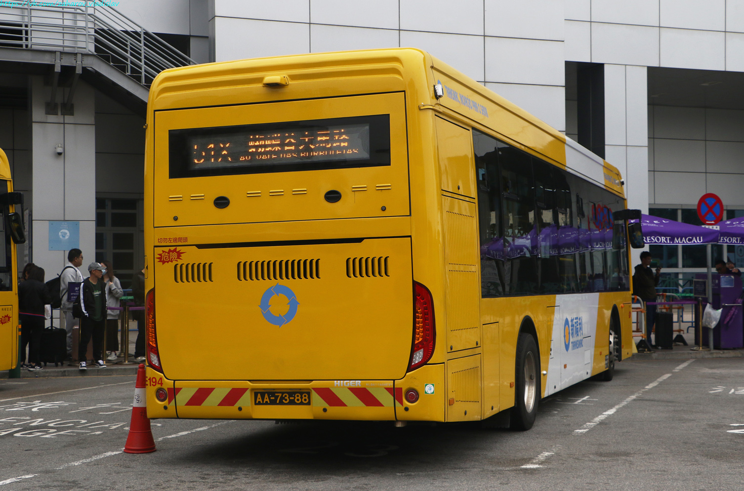 Китай, Higer KLQ6116GHEV1 № HE194
