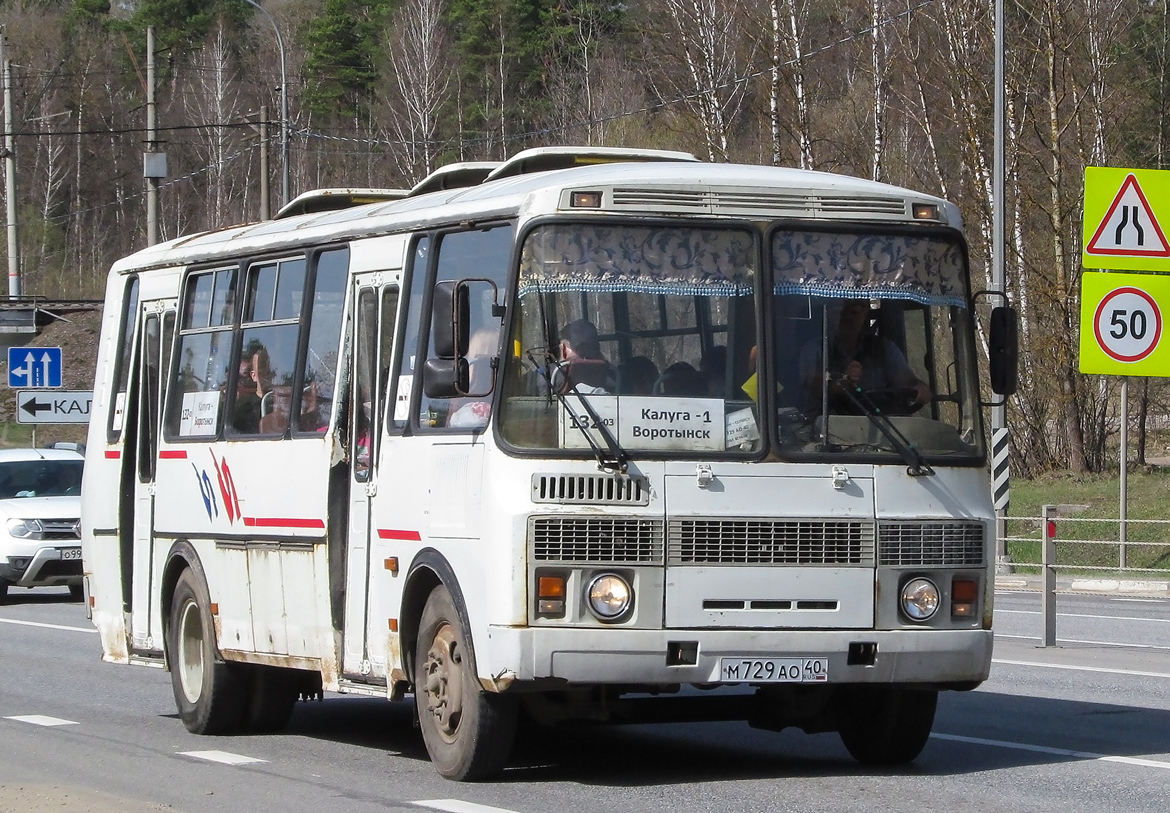 Калужская область, ПАЗ-4234-05 № М 729 АО 40