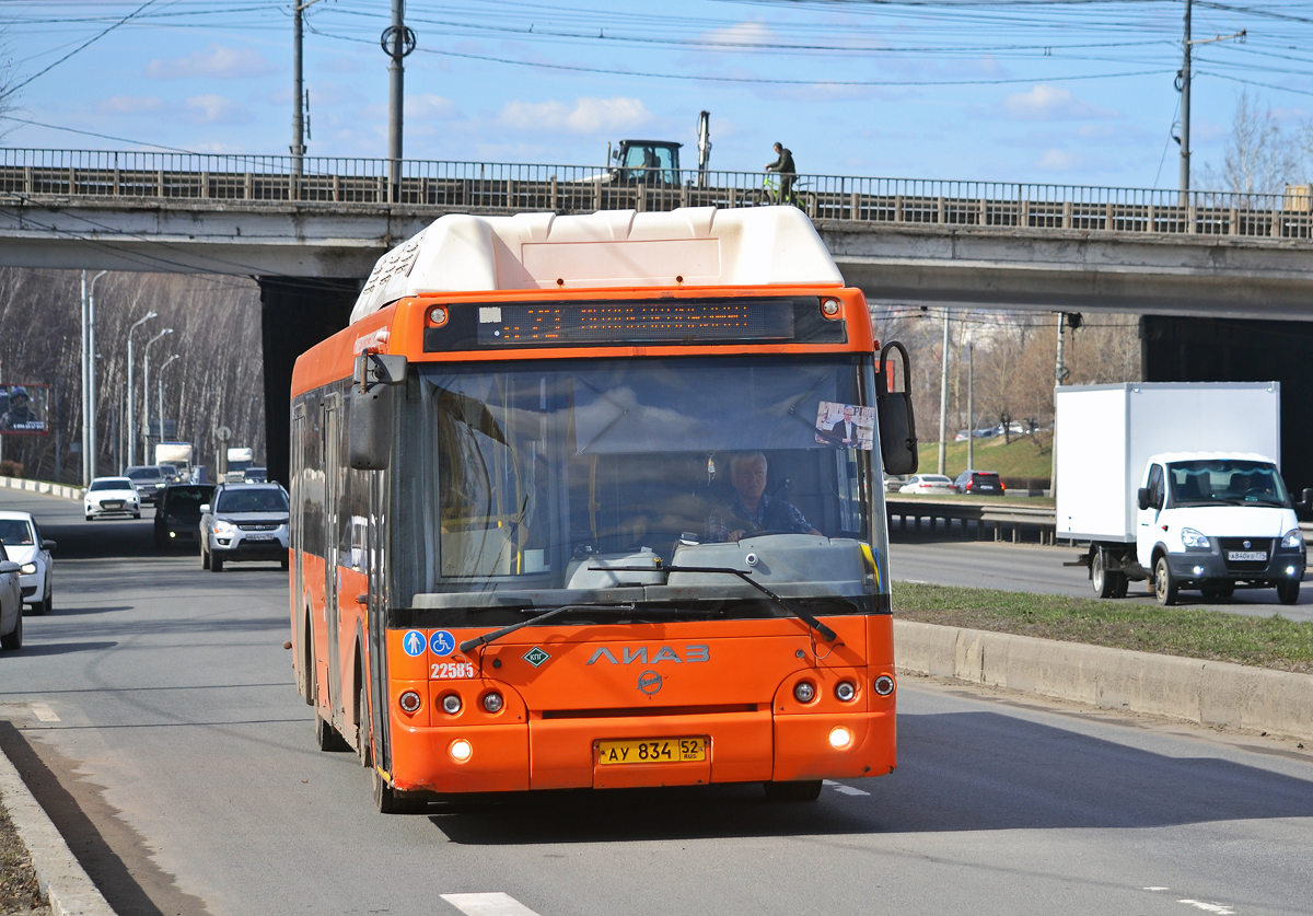 Нижегородская область, ЛиАЗ-5292.67 (CNG) № 22585