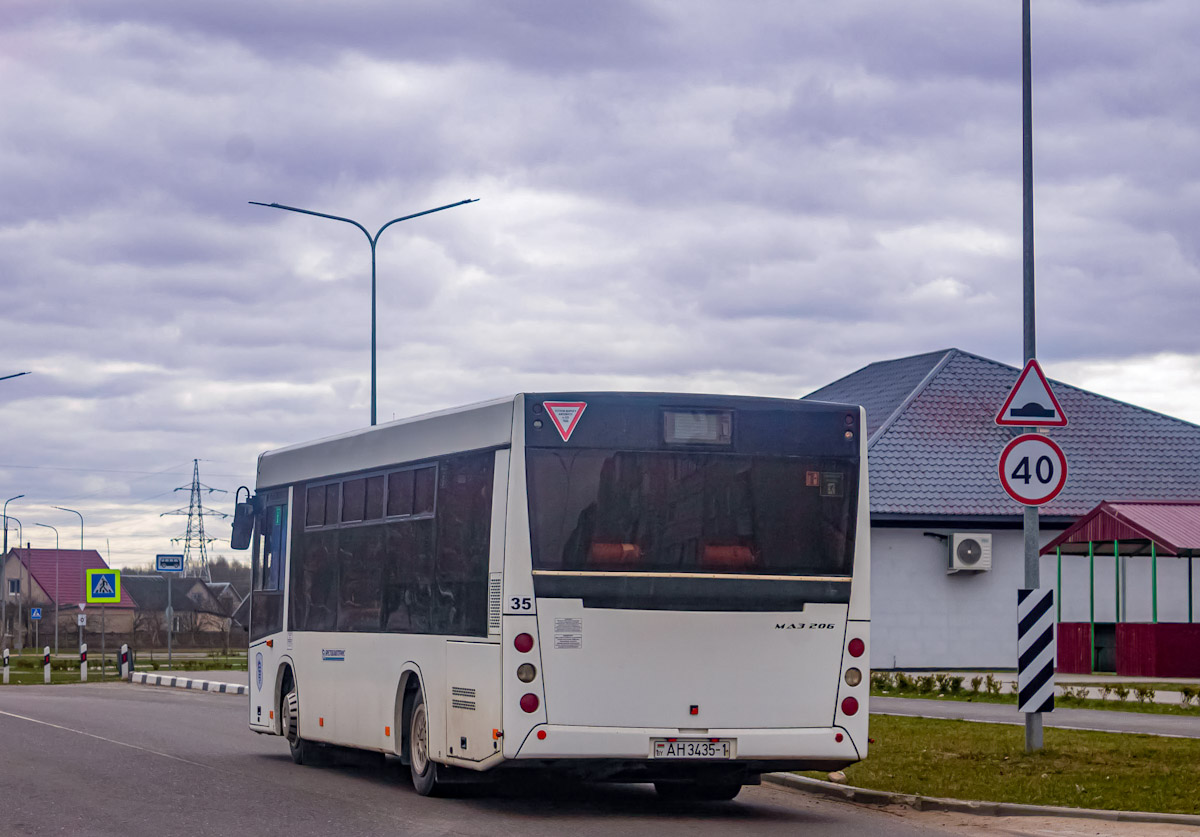 Brestská oblast, MAZ-206.086 č. 35