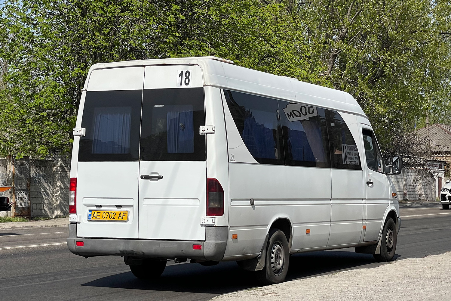 Днепропетровская область, Mercedes-Benz Sprinter W903 313CDI № AE 0702 AF