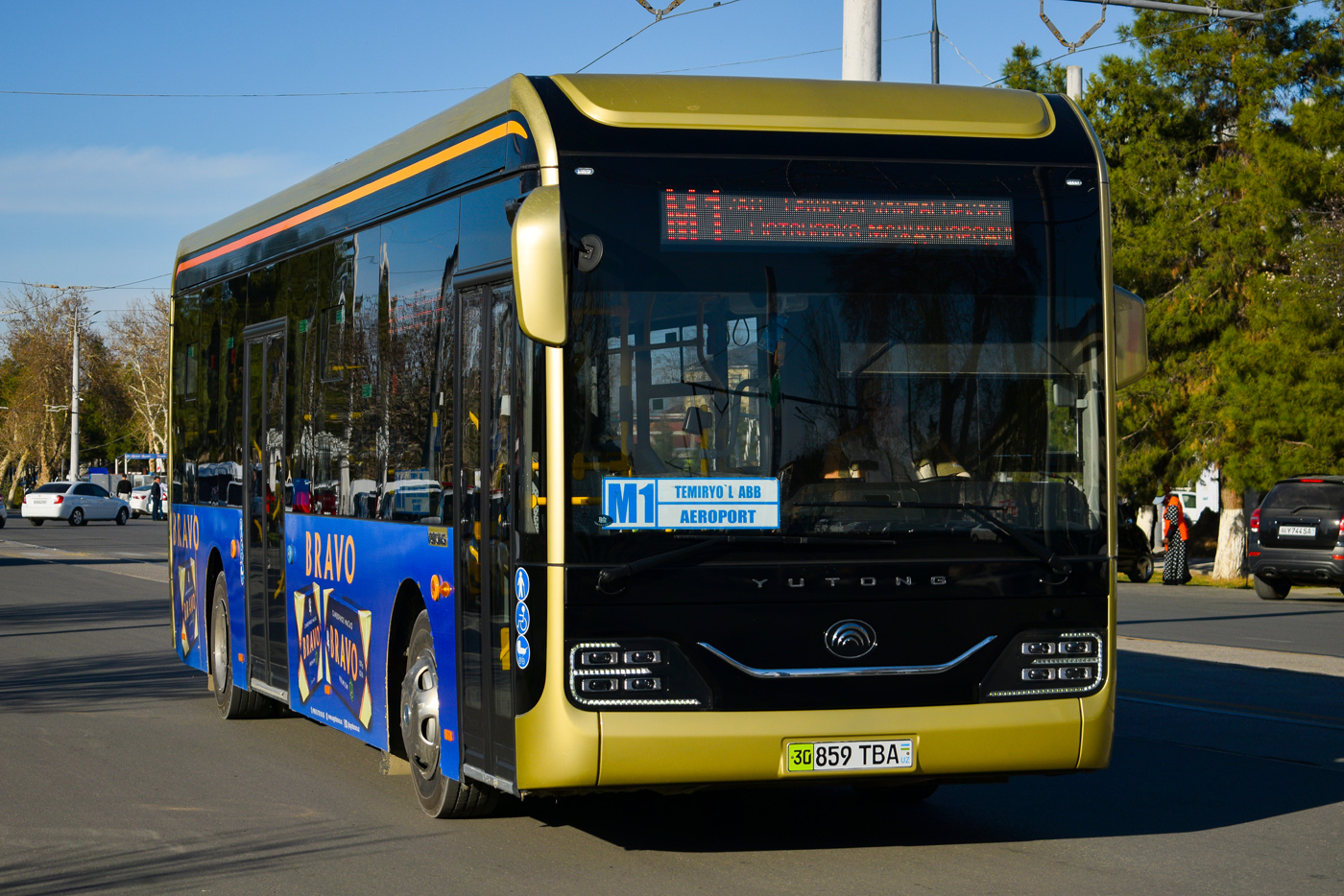 Узбекистан, Yutong E10 (ZK6106BEVG) № 30 859 TBA