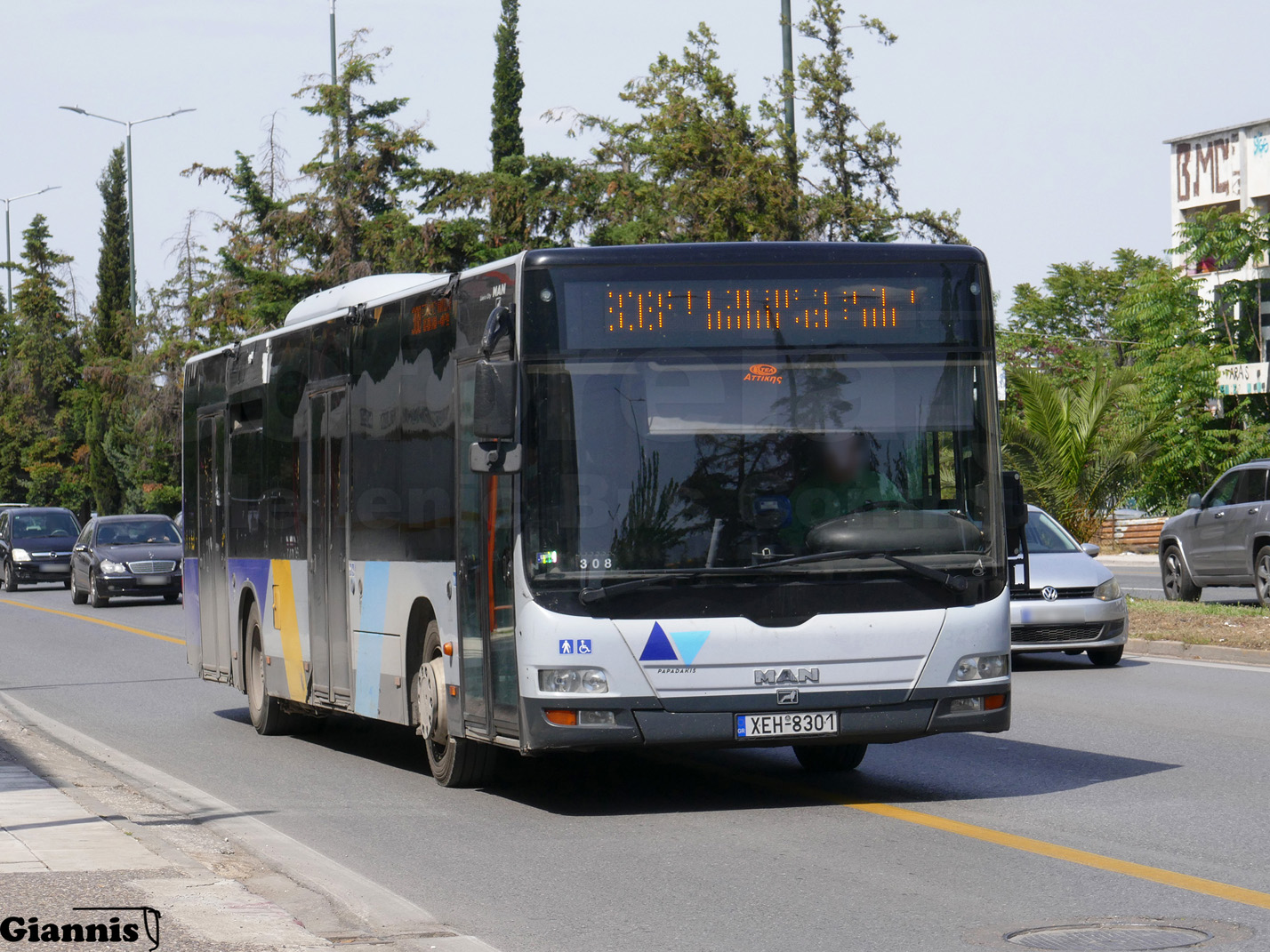 Griechenland, MAN A37 Lion's City NL263 Nr. 19