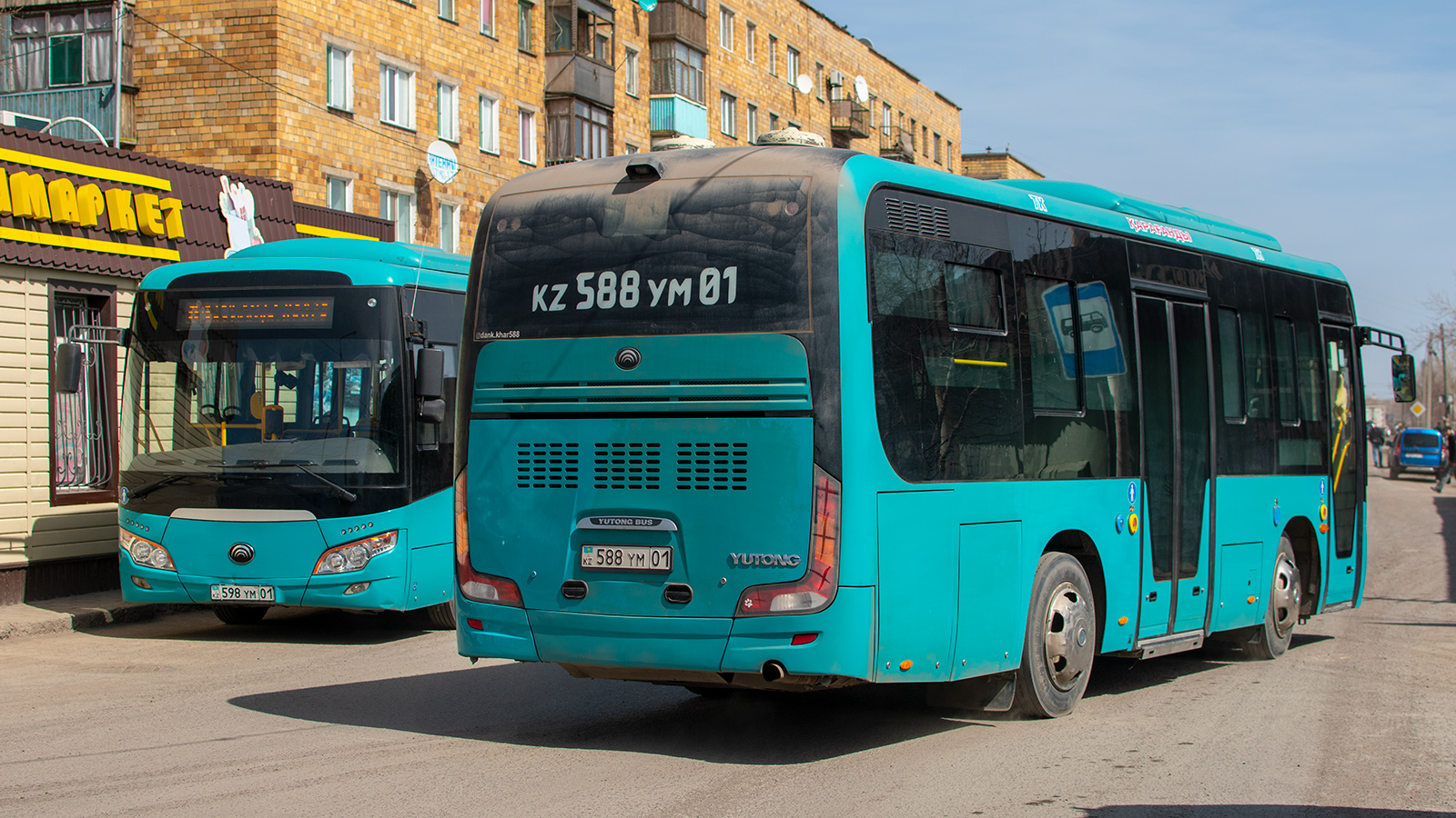 Карагандинская область, Yutong ZK6852HG (СарыаркаАвтоПром) № 588 YM 01