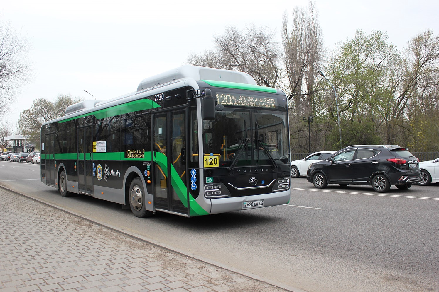 Алматы, Yutong ZK6126HG (QazTehna) № 2730