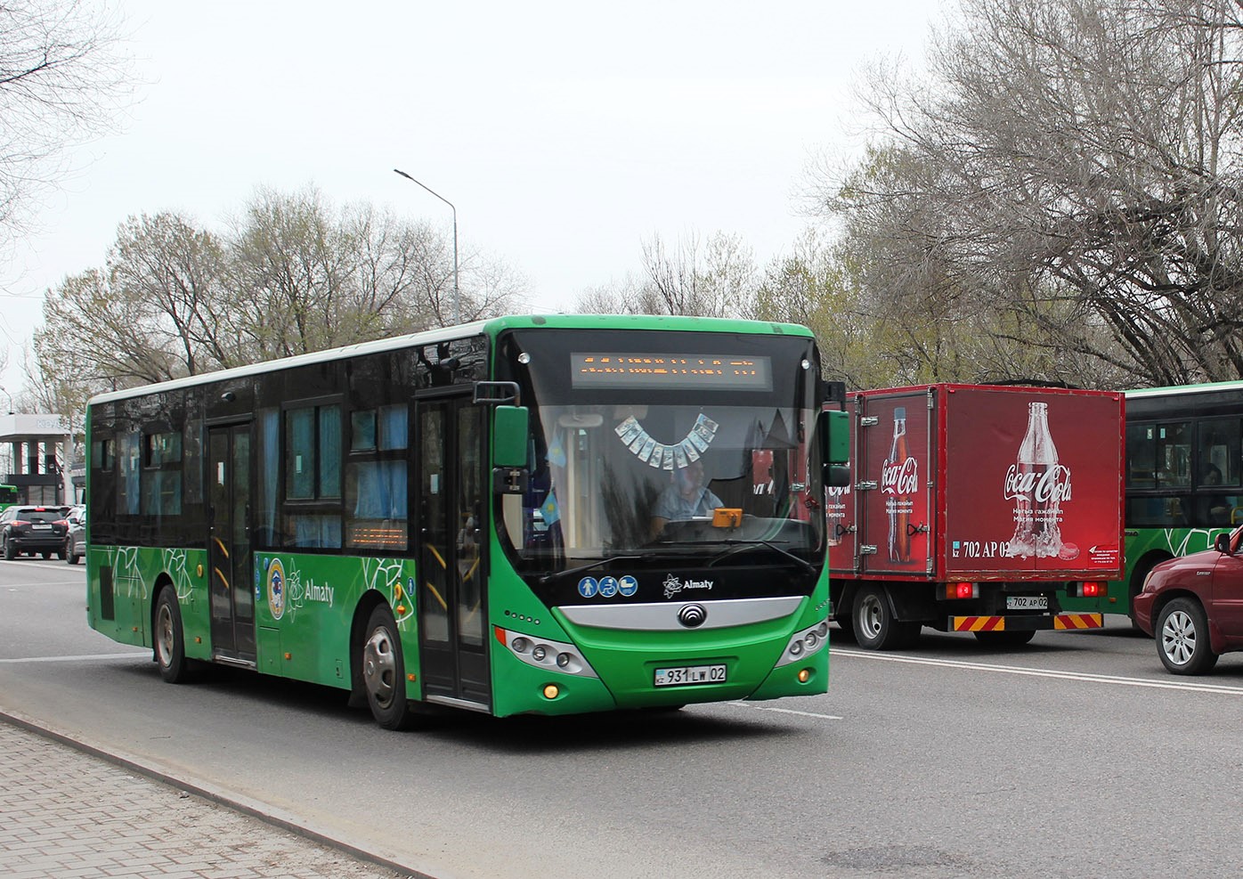 Алматы, Yutong ZK6118HGA (СарыаркаАвтоПром) № 931 LW 02