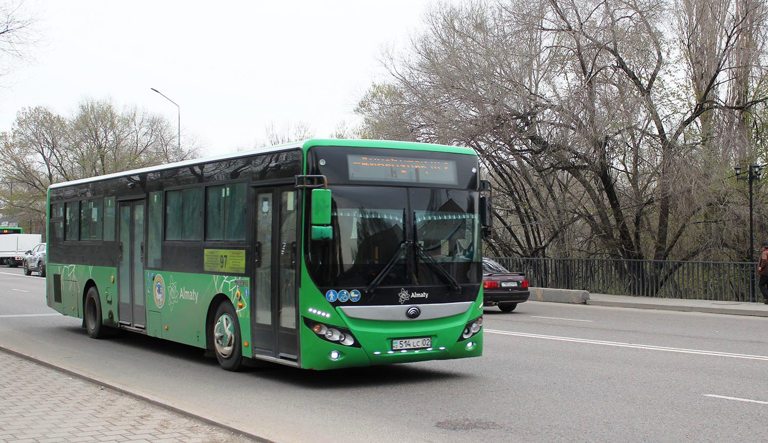 Алматы, Yutong ZK6118HGA № 514 LC 02
