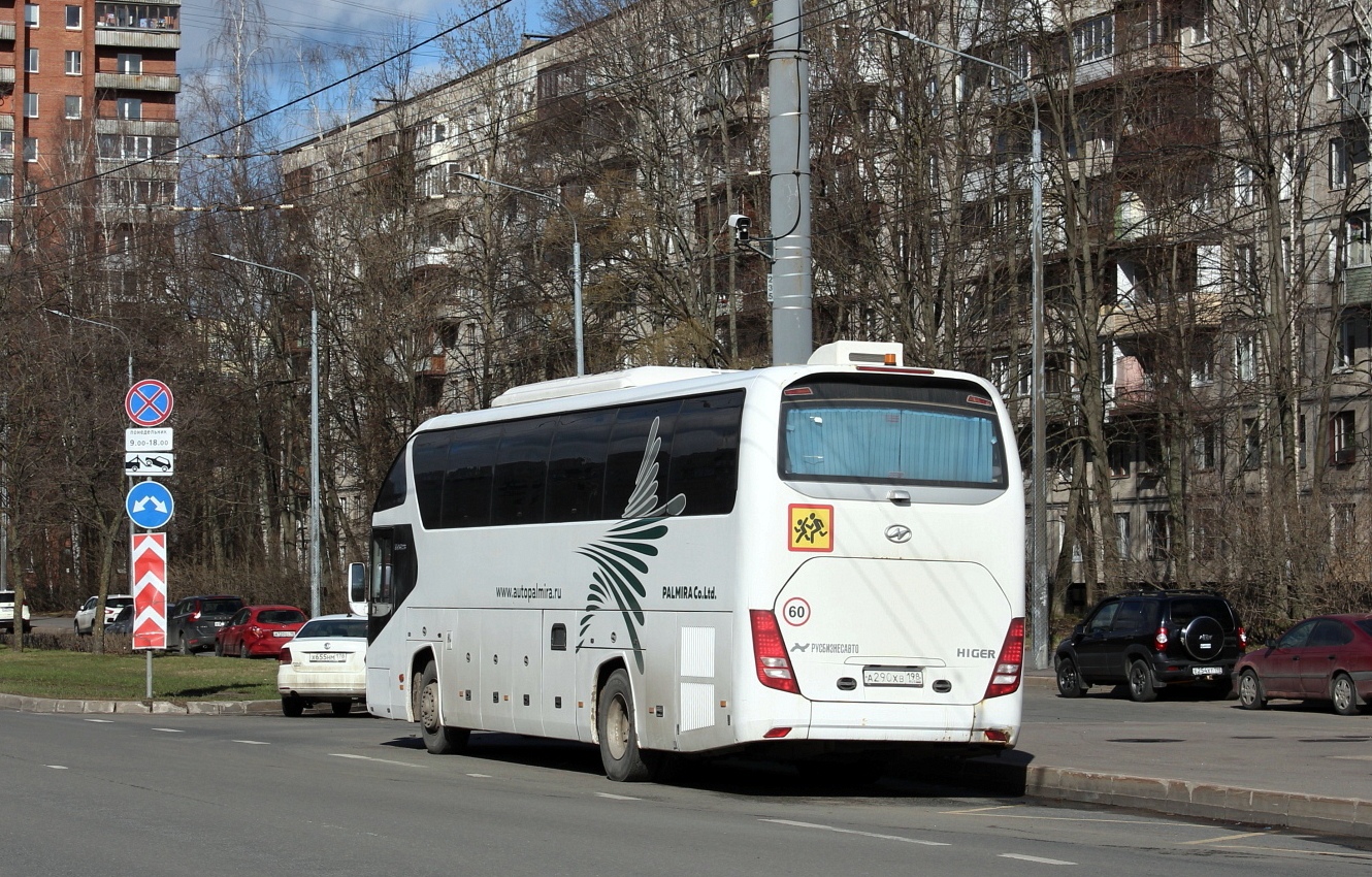 Санкт-Петербург, Higer KLQ6122B № А 290 ХВ 198